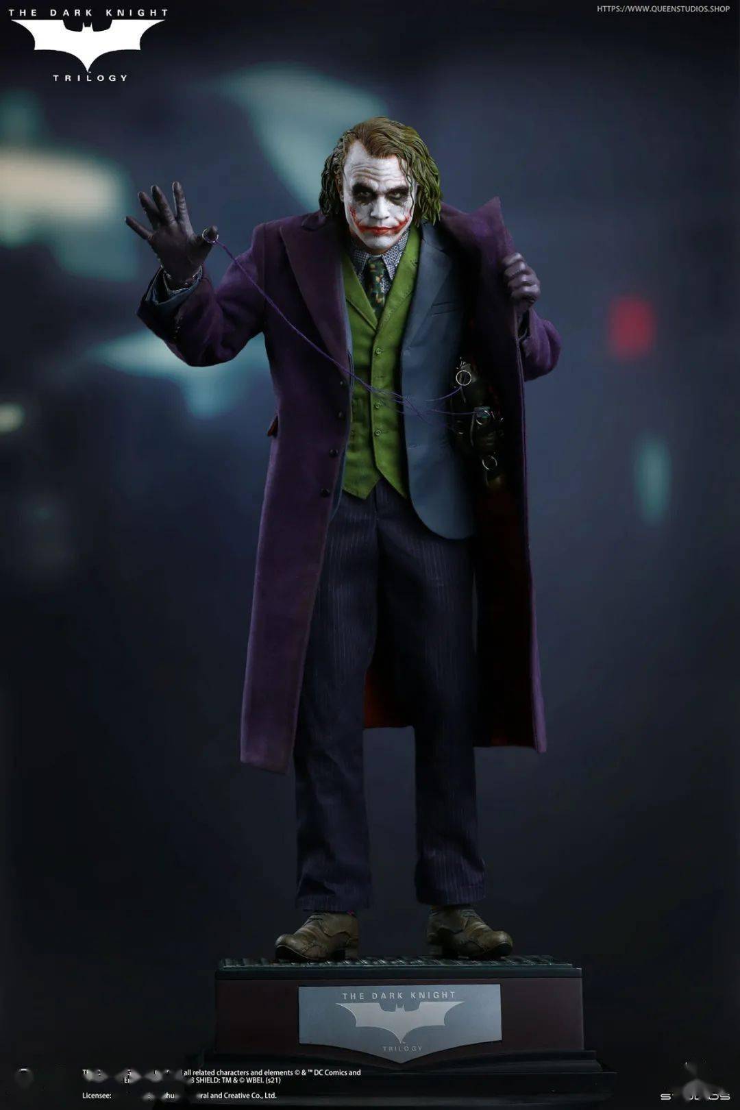 67新品预定queenstudios14蝙蝠侠黑暗骑士thejoker小丑标准版雕像