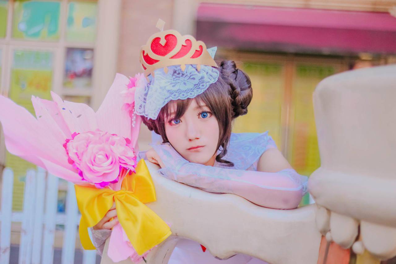 王者榮耀小喬花嫁cosplay