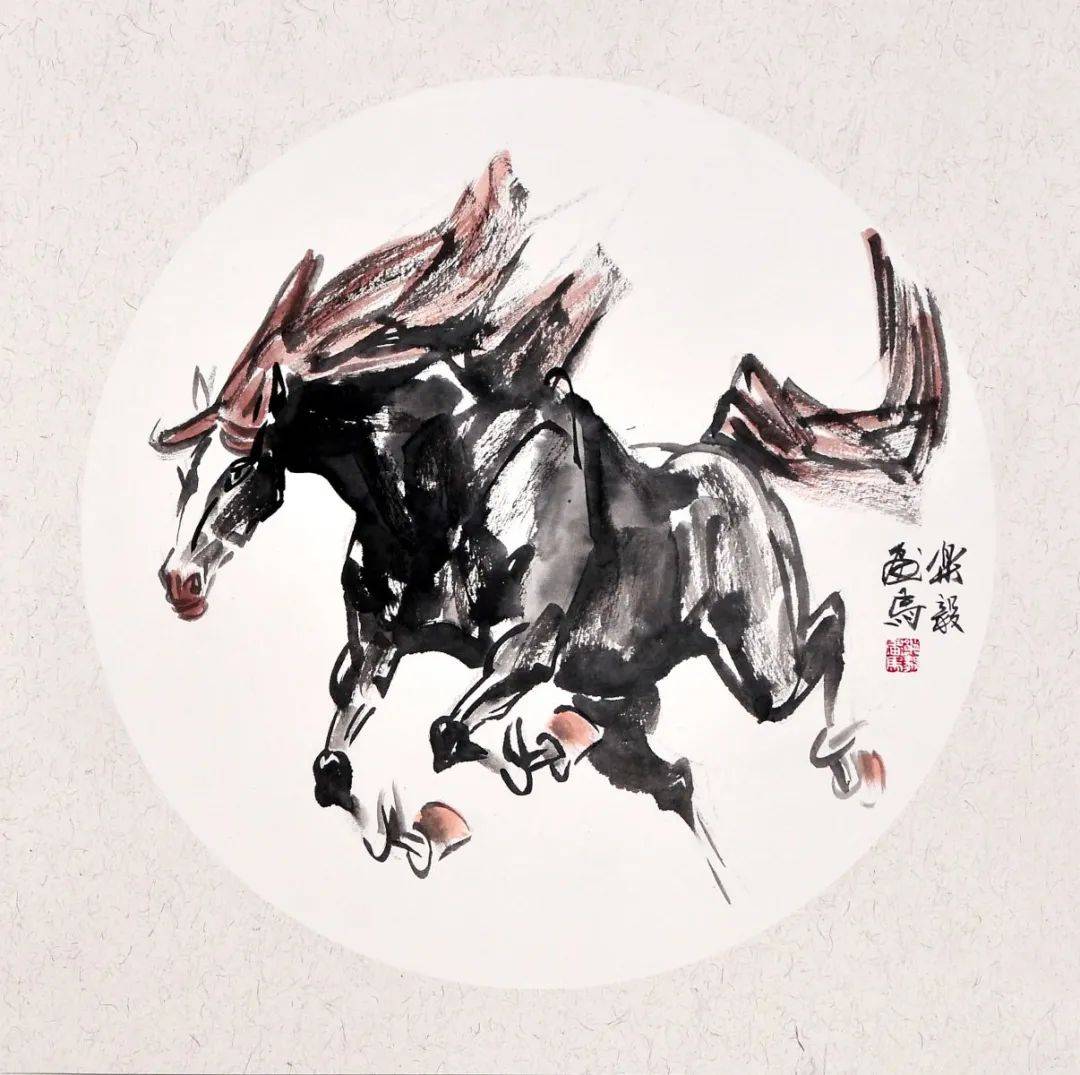 画坛牧马人张乐毅的骏马柔情