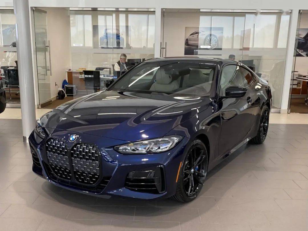 坦桑石蓝宝马4系也太好看了吧!