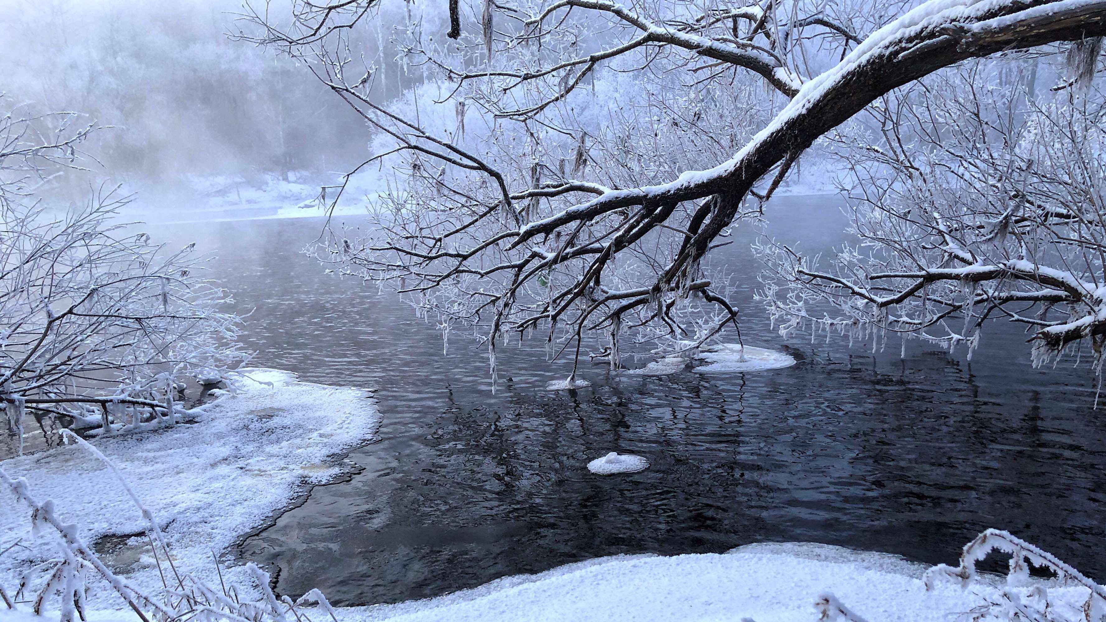 黑龙江伊春中国冬天最纯净的城市感受最自然的雪景