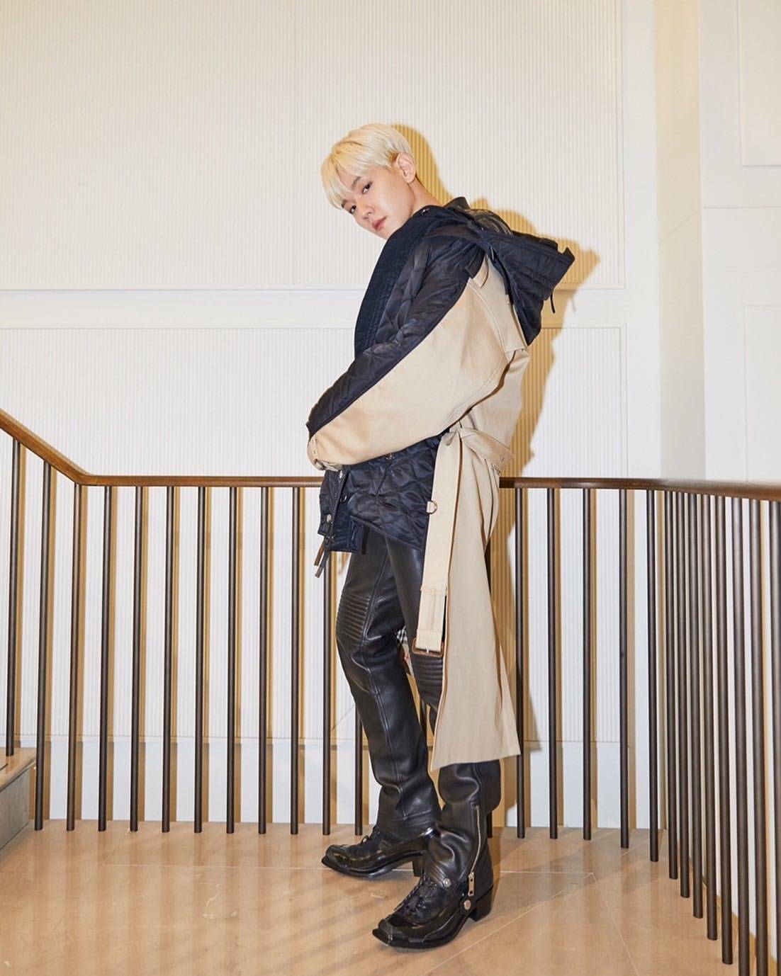 伯贤金发漫撕男历代级暖男男友美