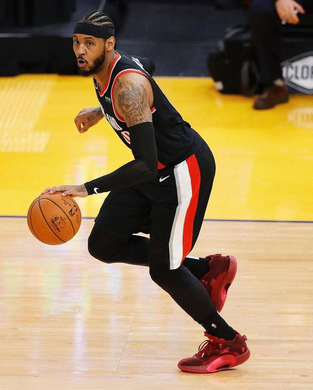 把文身印在鞋上aj35塔图姆pe配色曝光