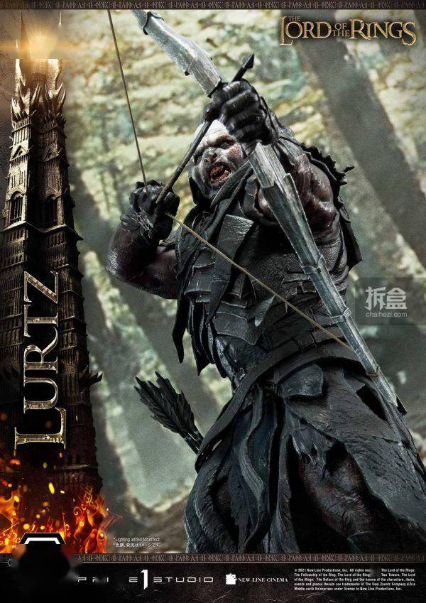 prime1studio指环王魔戒强兽人路兹lurtz14雕像