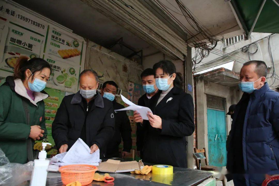 县委书记李建华调研市场疫情防控工作,守护群众舌尖上的安全~