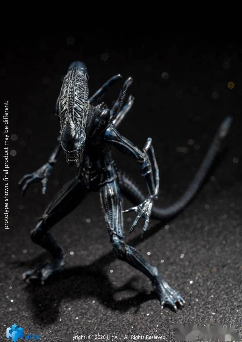 【美系】hiya toys 新品 1/18系列 电影 异形2 异形 可动人偶_玩具