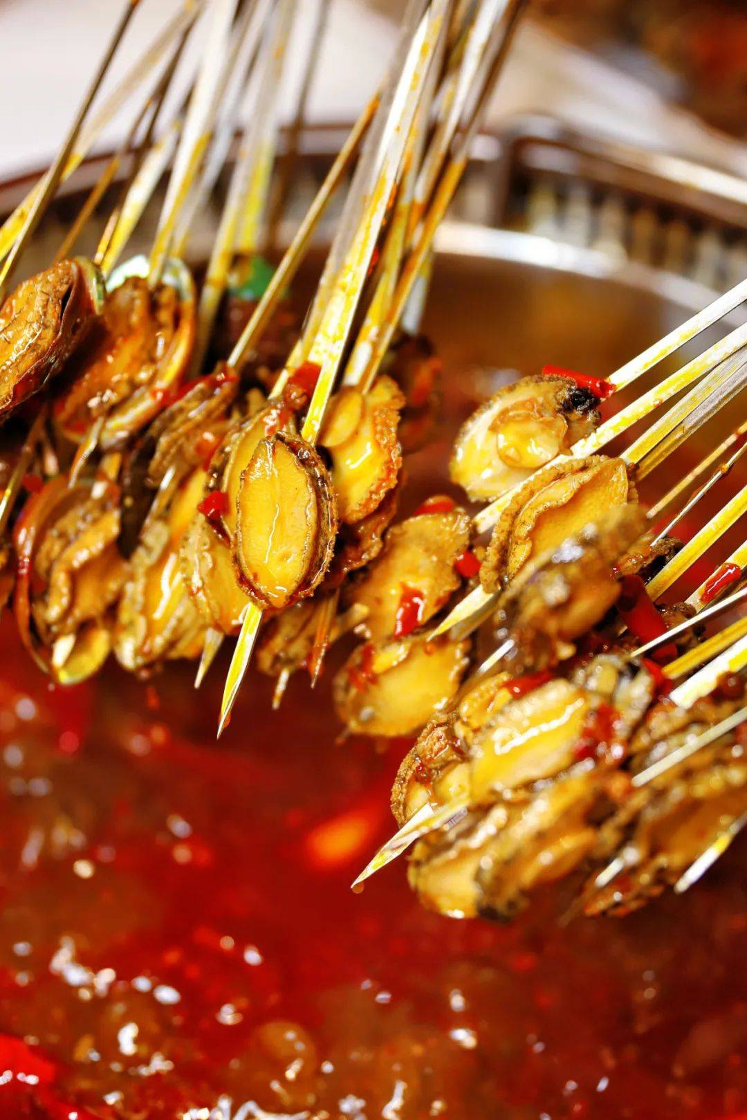 在重庆称霸大街小巷的"鲍鱼串串"来福州了!_巴尖