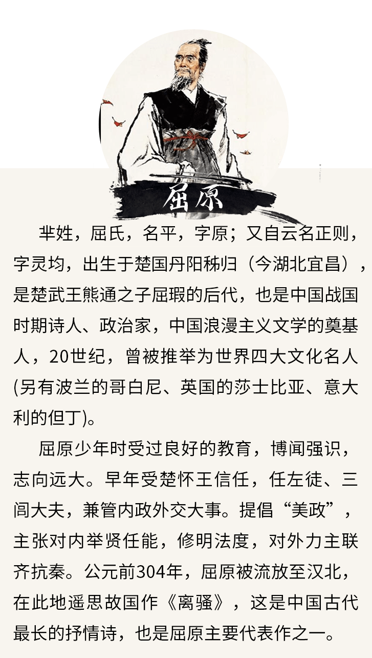 屈原个人简介50字图片