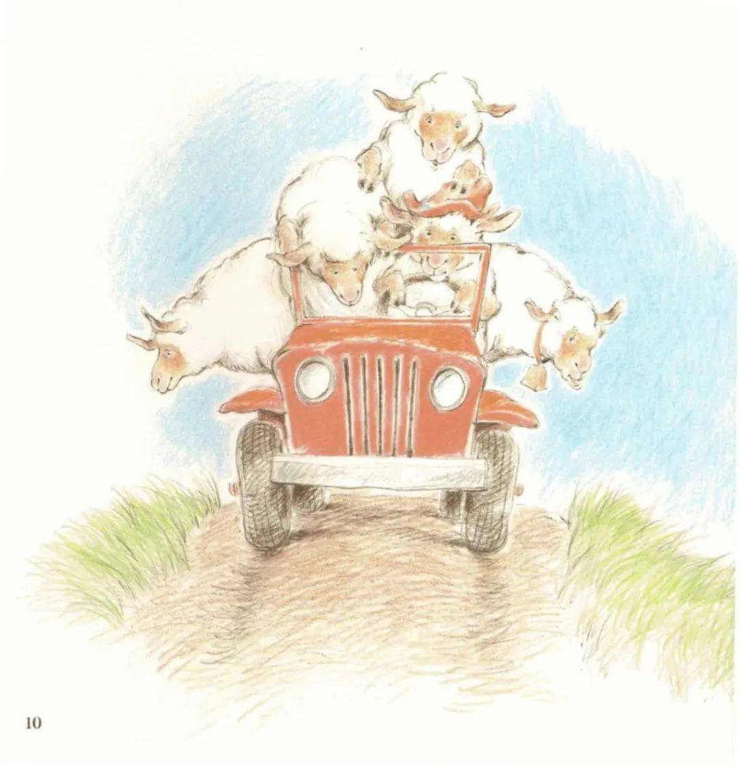 【绘本阅读】《sheep in a jeep》| 诙谐的韵文故事给英文启蒙更多