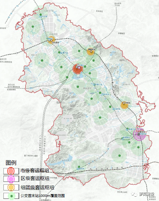 知识城最强道路系统规划来了未来4条高铁4条有轨5个客运枢纽站
