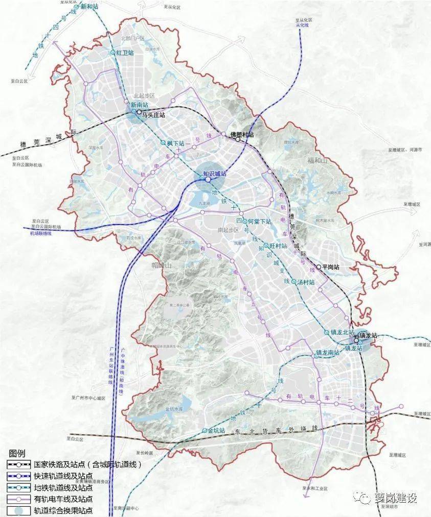 知识城道路规划图图片