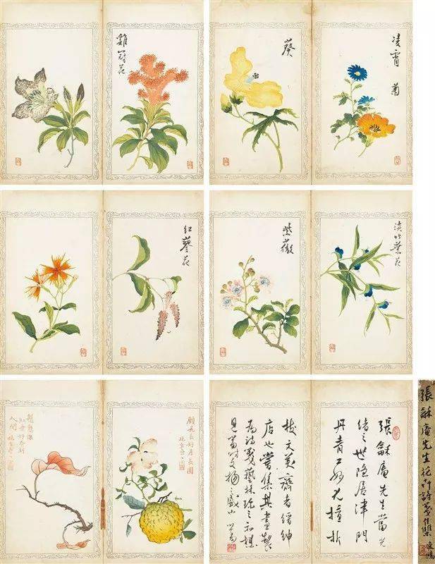 学海拾贝花笺一纸风雅纸笔之间是心中诗意字里情义