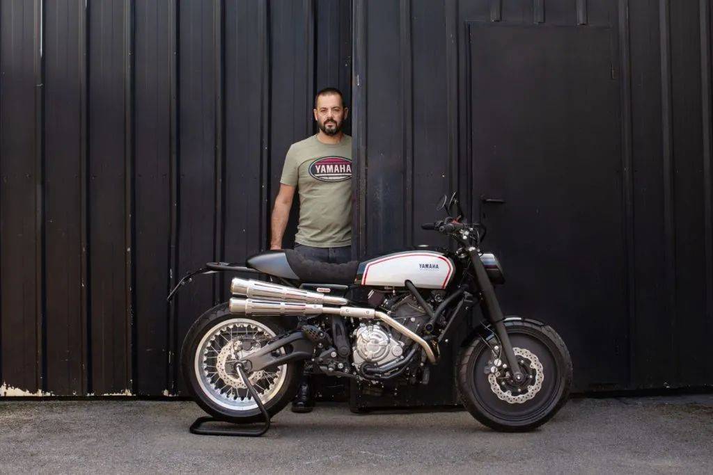 雅马哈xsr700改装scramblers