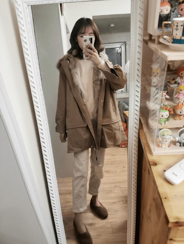 棉服卫衣厚外套半裙今年冬天最in穿搭衣服穿得越厚越时髦