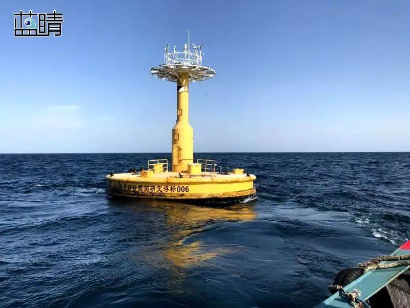 中科院海洋所黄,东海浮标观测站实时监测2021年首个强寒潮过程