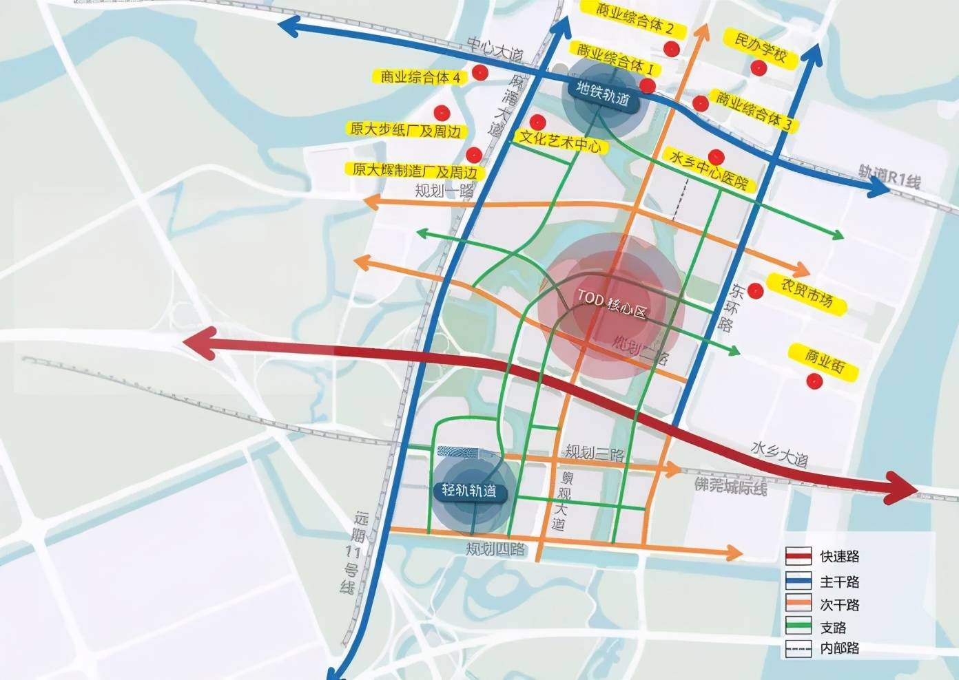 重磅东莞又一个地方的tod规划出炉欲打造副市中心