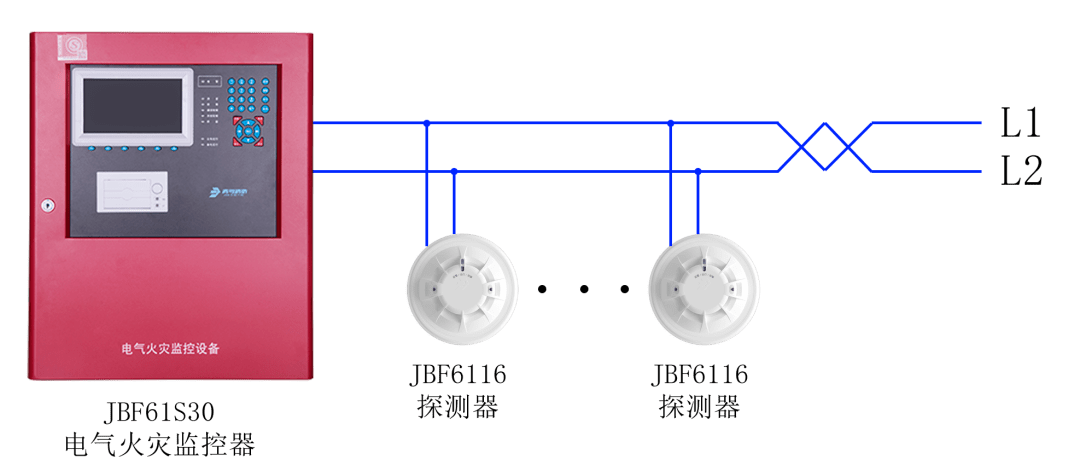 新品速遞jbf6116測量熱解粒子式電氣火災監控探測器創新來襲