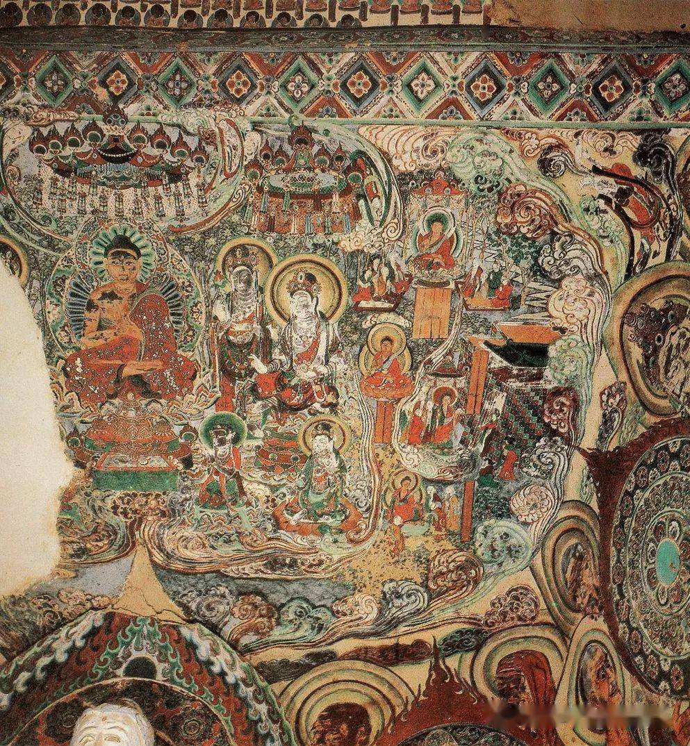 中国敦煌壁画 太美了（100个细节图 高清）_投资