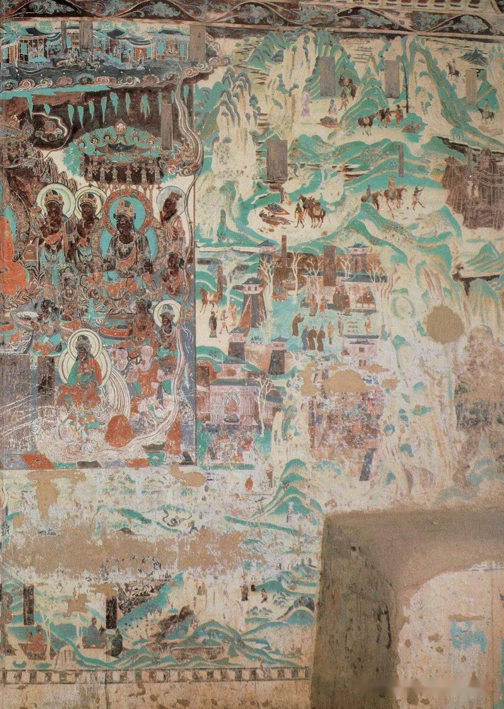 中国敦煌壁画 太美了（100个细节图 高清）_投资