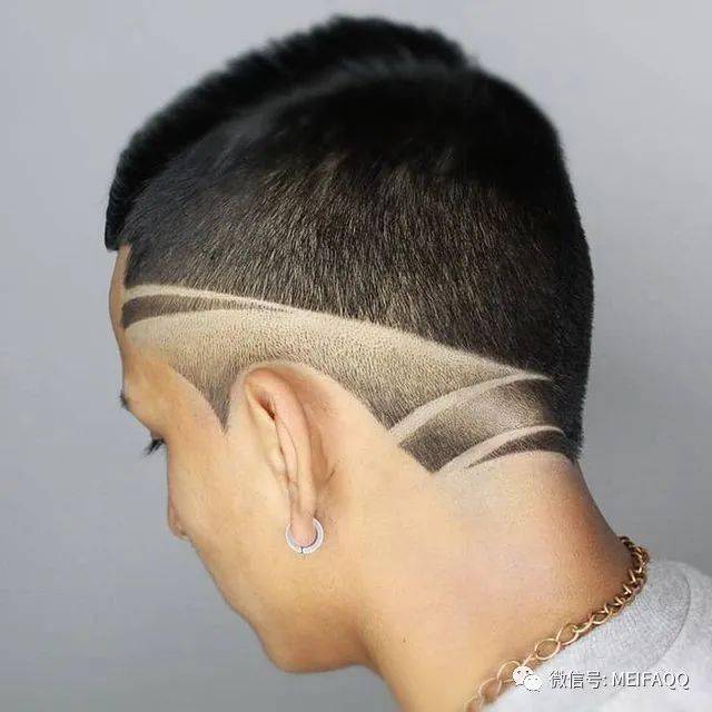 最火的雕刻发型,每一款都是艺术品