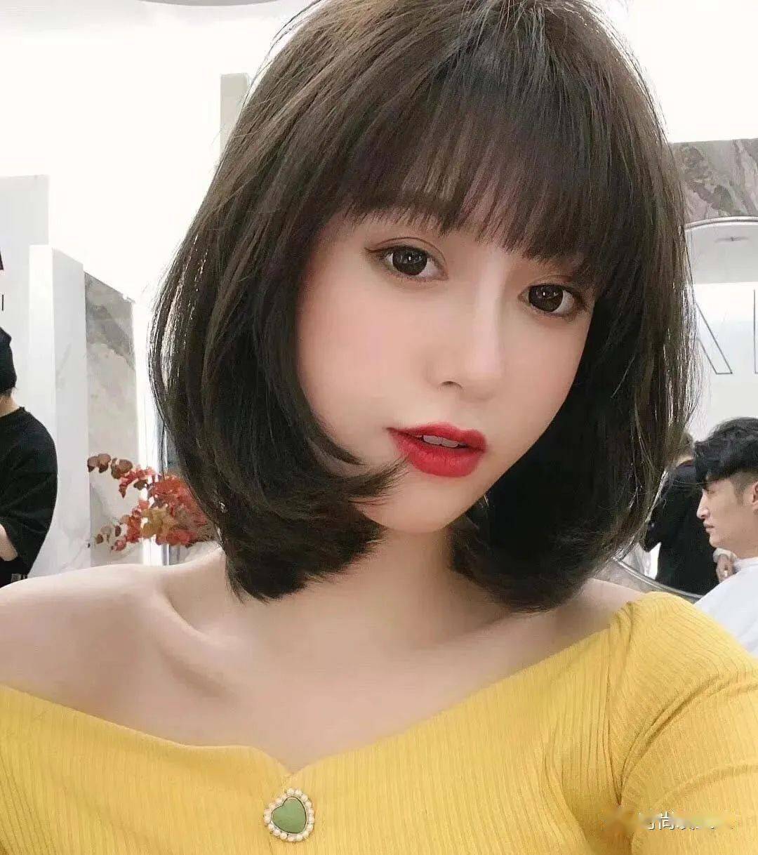 "少女初恋短发集"_发型