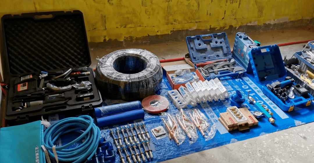 一台中央空调是如何安装的