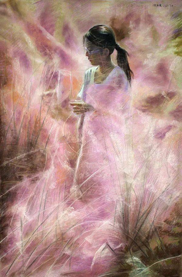 虹桥当代艺术馆2020上海粉画作品展线上展第三期文末有彩蛋