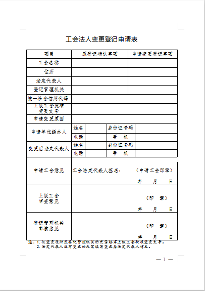 工会法人资格的注销1,什么情况下应该申请注销登记1)取得工会法人资格