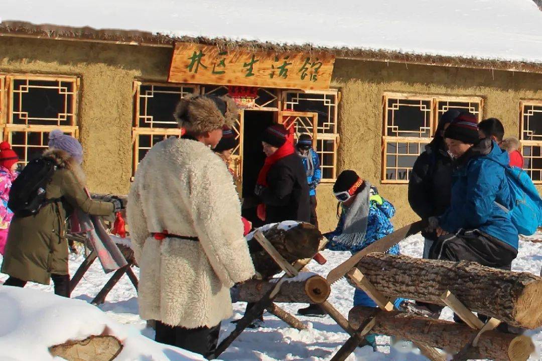 冰雪旅游体验黑龙江特色地道的民俗文化