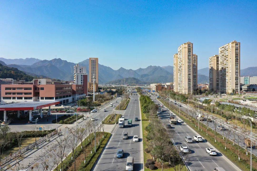 高颜值瓯海大道西延获评省级绿化美化示范街