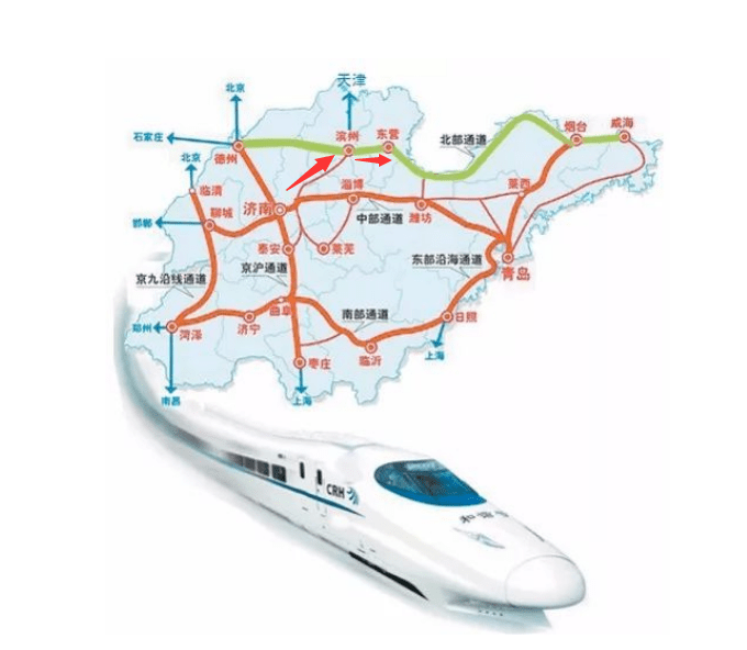 在山东半岛城市群城际铁路建设规划(2021