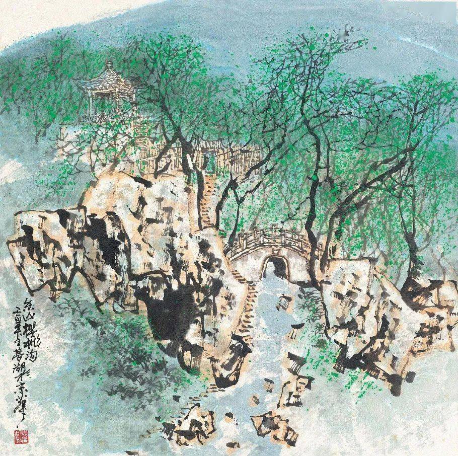 王梦湖写意山水画|独与天地精神相往来_作品