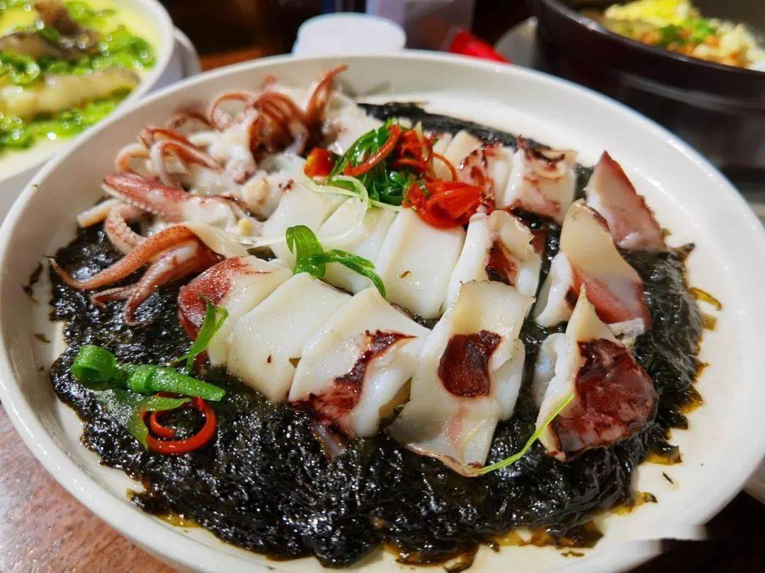 原来黄鱼饭和炒八素如此的好吃