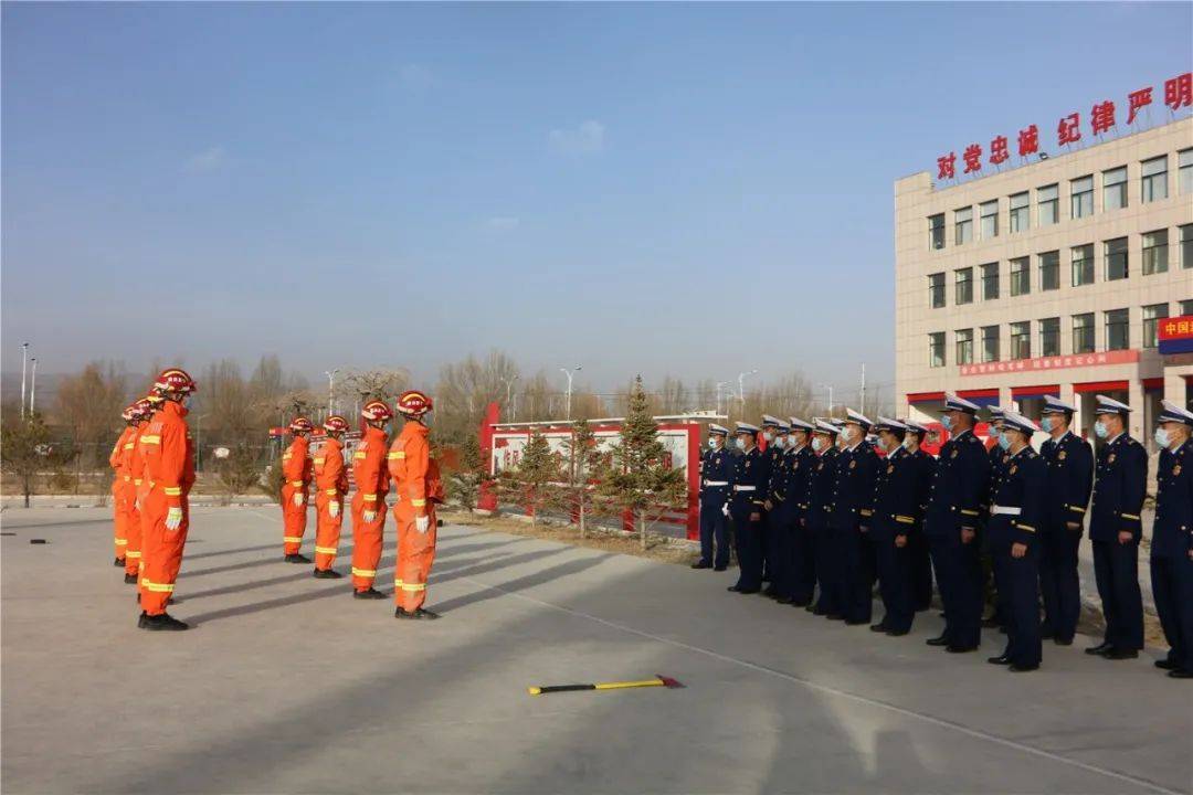 固原支队开展正规化建设观摩活动