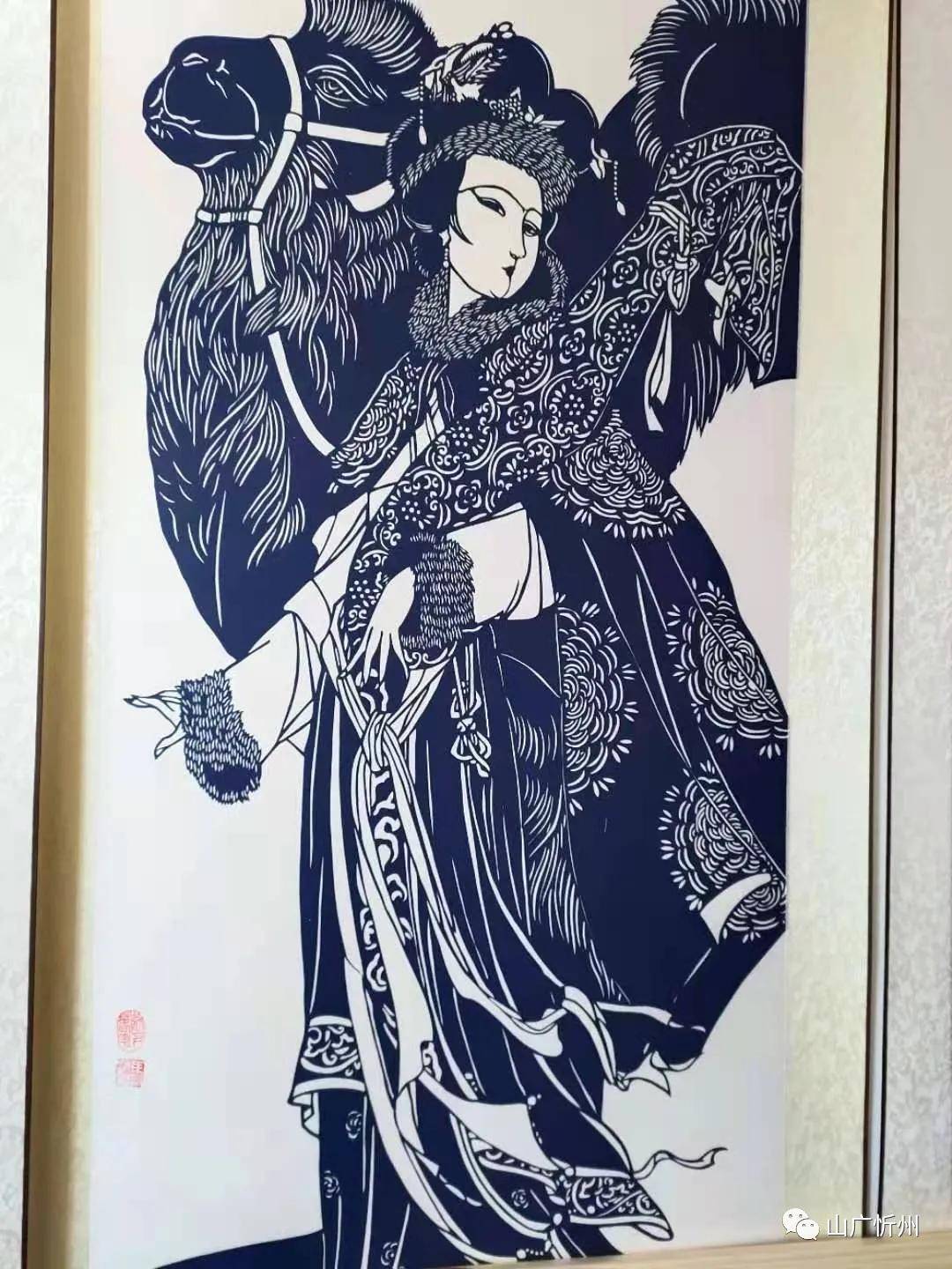 昭君出塞西施浣纱只有民族的,才是属于世界的.