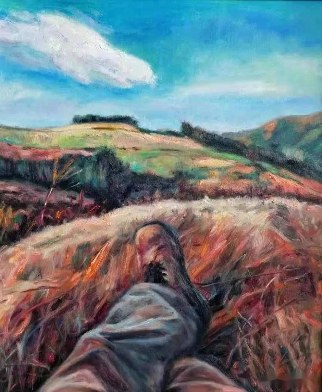 著名画家王光辉乡土题材油画作品欣赏