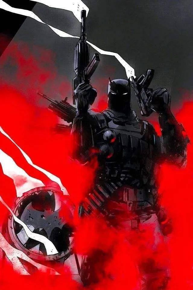 危险勿近 自带杀戮气息的蝙蝠侠 残酷骑士 雕像