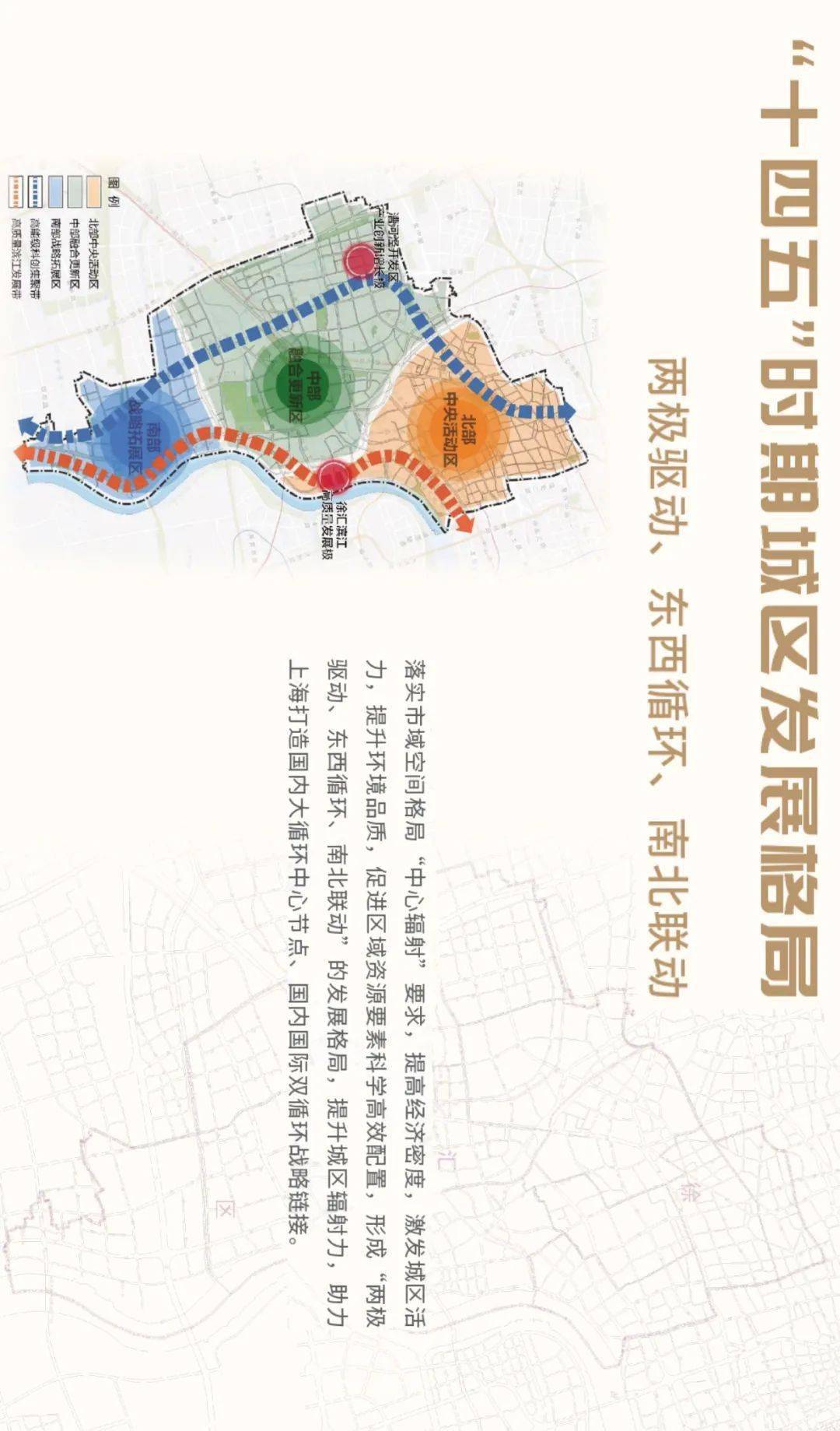 长图解读徐汇区第十四个五年规划和二〇三五年远景目标纲要