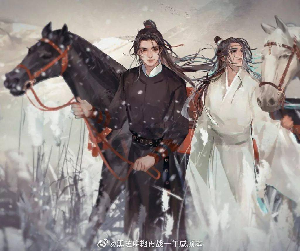 擅长描绘熟龄美男川美国画专业毕业自由插画师黑芝麻糊