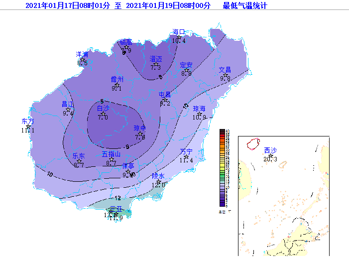 海南气温降水图图片