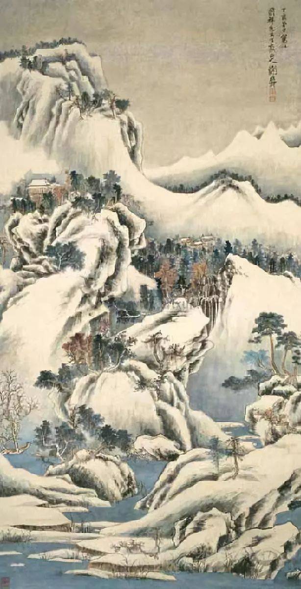 和古人一起去看雪,太美了