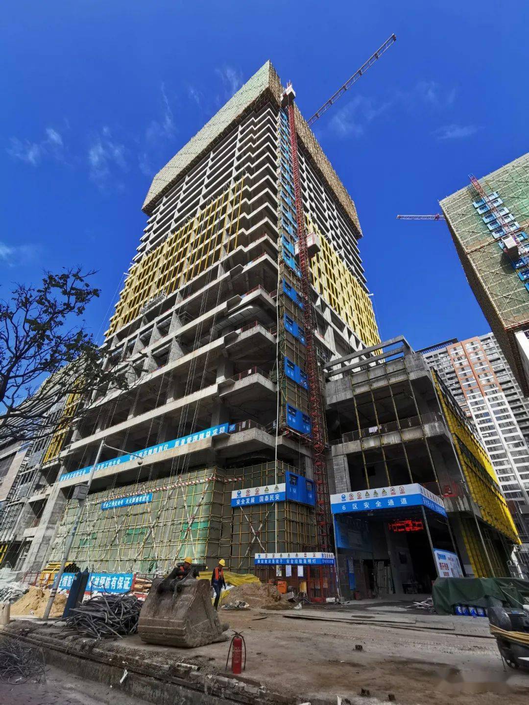城视 | 汕头华润中心建设近况(2021.1.20)_万象城