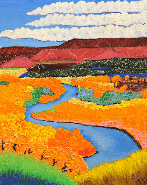 如诗如画的自然色彩