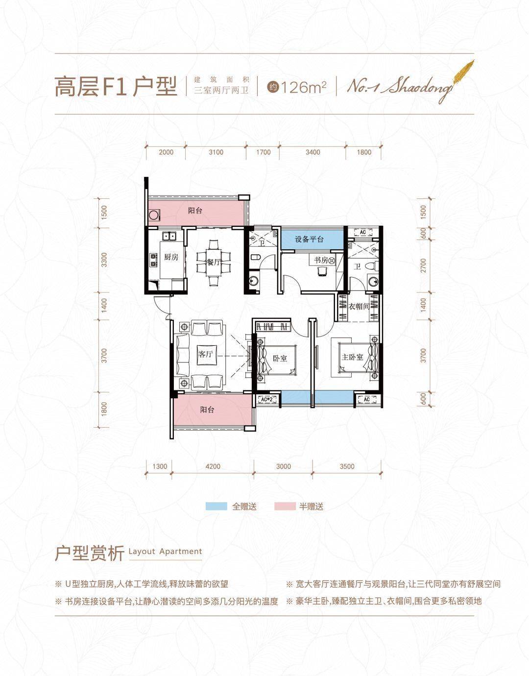 邵东壹号三期户型图图片