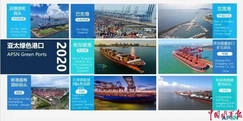港口排名2020年8月_8港口获2020年“亚太绿色港口”称号