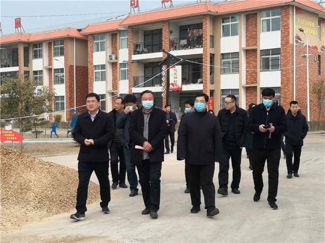 西峡县西坪镇易地搬迁现场观摩会