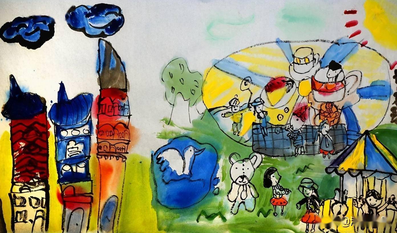 许多家长希望培养孩子的绘画兴趣孩子怯画怎么办