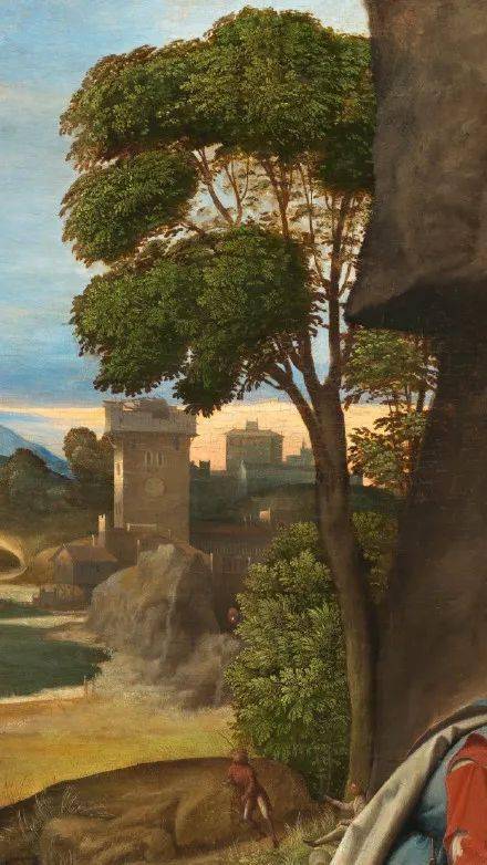 名画赏析乔尔乔内牧羊人参拜耶稣圣婴