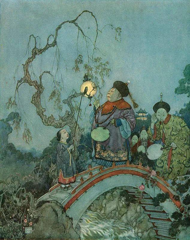 《夜莺》插图《野天鹅》插图其次,阅读是体会文字内容的美.