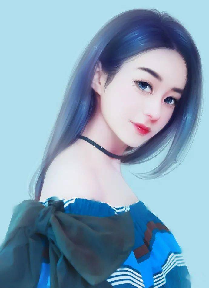 小骨赵丽颖手绘彩铅教程收藏